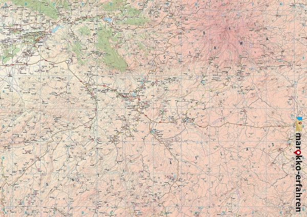 Produktbild: L12: Taliouine - Aoulouz - Askoun - Agadir Melloul - Jbel Sirwa + GPS-Waypoints