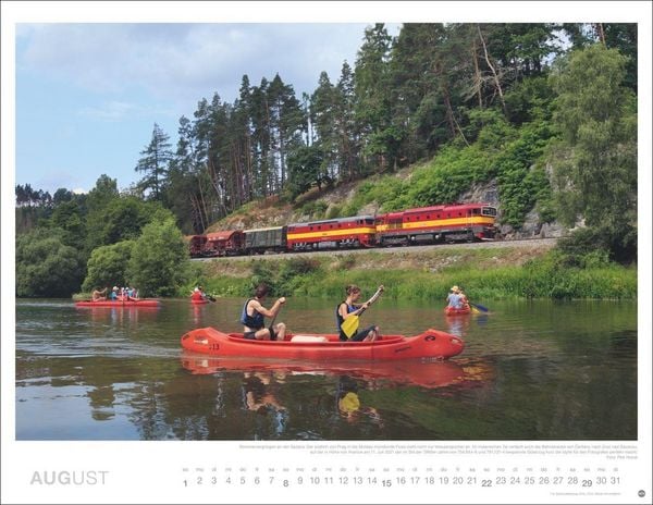 Produktbild: Eisenbahn-Romantik Posterkalender 2027