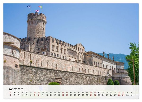 Produktbild: Trient - Hauptstadt des Trentino (Wandkalender 2026 DIN A3 quer), CALVENDO Monatskalender
