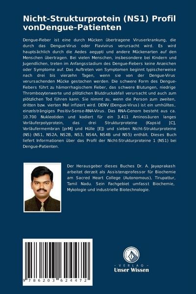 Produktbild: Nicht-Strukturprotein (NS1) Profil vonDengue-Patienten