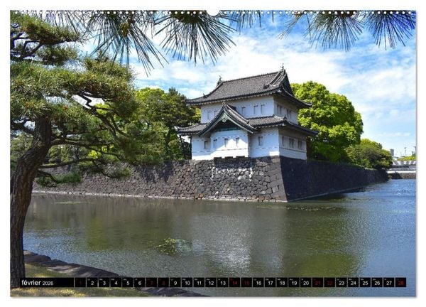 Produktbild: Les couleurs de Tokyo (Calendrier mural 2026 DIN A2 vertical) calendrier de bureau