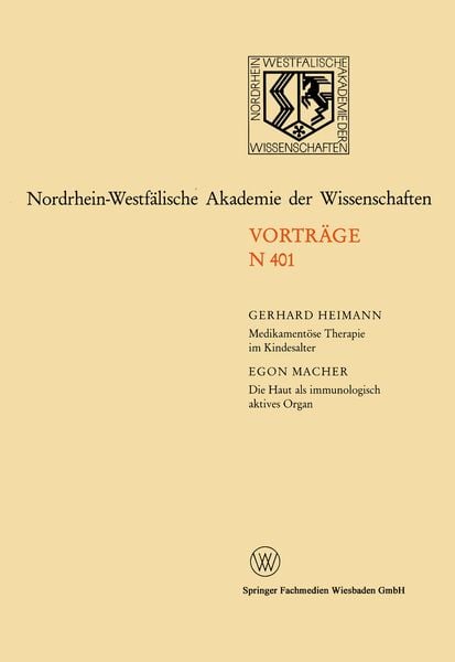 Produktbild: Medikament&ouml;se Therapie im Kindesalter / Die Haut als immunologisch aktives Organ