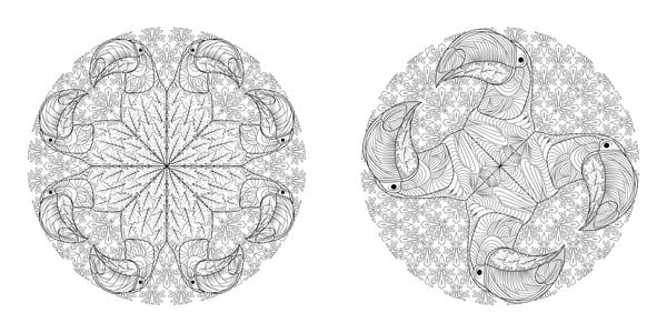 Produktbild: Tier-Mandalas