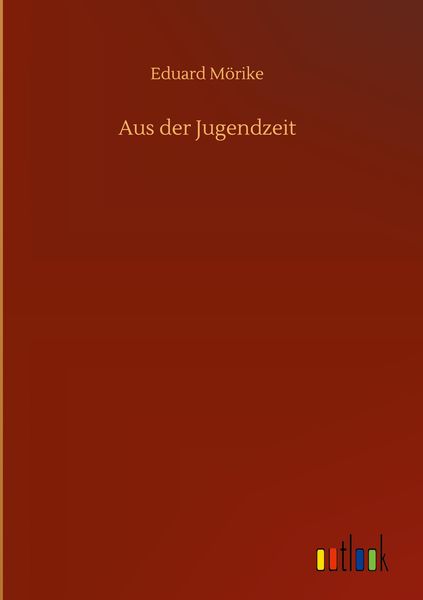 Produktbild: Aus der Jugendzeit