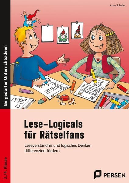 Produktbild: Lese-Logicals f&uuml;r R&auml;tselfans - 3./4. Klasse