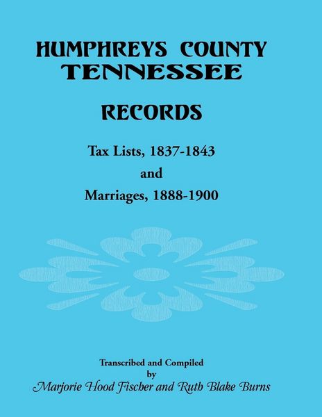 Produktbild: Humphreys County, Tennessee Records