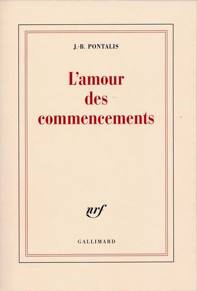 Produktbild: L'amour des commencements