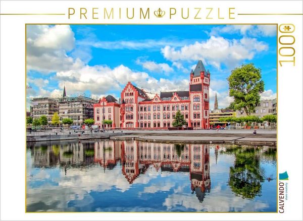 Produktbild: CALVENDO Puzzle Dortmund Phoenix See H&ouml;rder Burg | 1000 Teile Lege-Gr&ouml;&szlig;e 64x48cm Foto-Puzzle f&uuml;r gl&uuml;ckliche Stunden