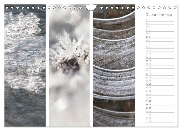 Produktbild: Nat&uuml;rlicher Dreiklang (Wandkalender 2026 DIN A4 quer), CALVENDO Monatskalender