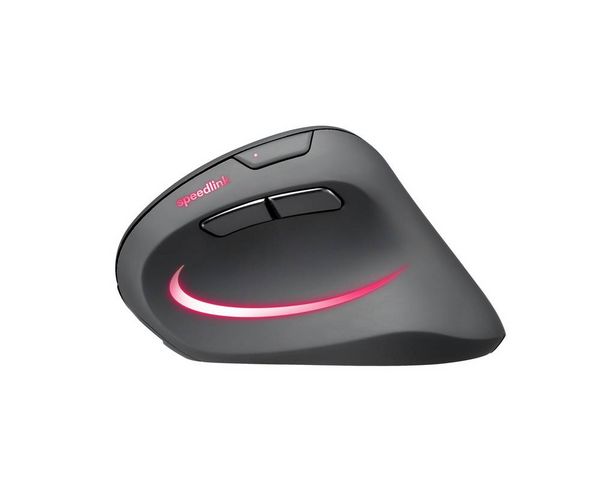 Produktbild: SPEEDLINK PIAVO PRO RGB Rechargeable Vertical Ergonomic Mouse - Wireless, rubber-black