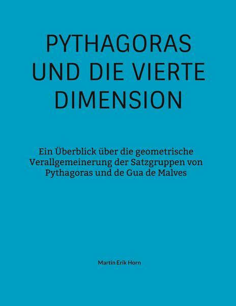 Produktbild: Pythagoras und die vierte Dimension