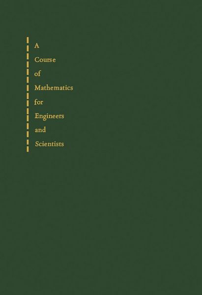 Produktbild: A Course of Mathematics for Engineers and Scientists