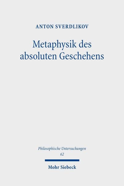 Produktbild: Metaphysik des absoluten Geschehens