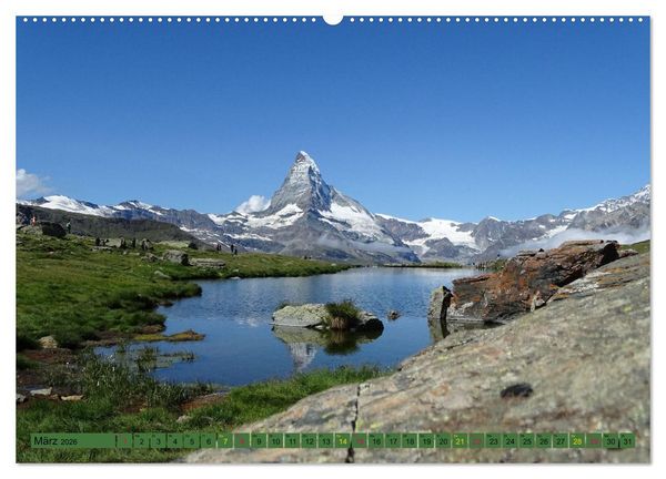 Produktbild: SEENsucht Entdecke Seen in der Schweiz (Wandkalender 2026 DIN A2 quer), CALVENDO Monatskalender