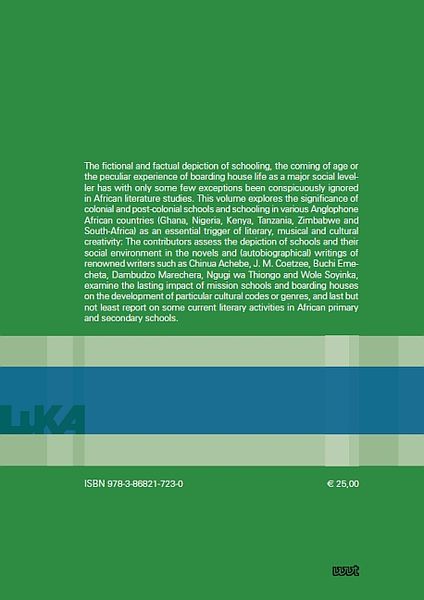Produktbild: Schools and Schooling as a Source of African Literary and Cultural Creativity