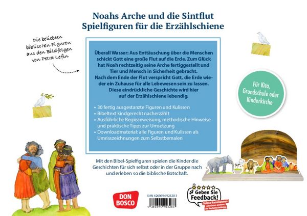 Produktbild: Noahs Arche. Erz&auml;hlschienen-Figurenset