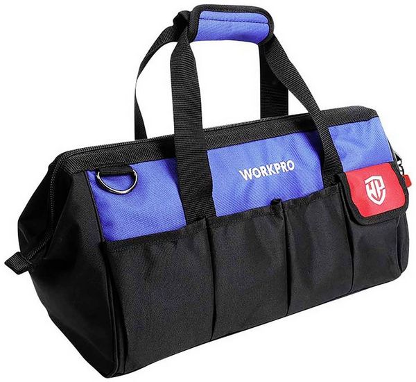 Produktbild: WorkPro WP281005 Werkzeugtasche unbest&uuml;ckt (L x B x H) 460 x 215 x 245mm