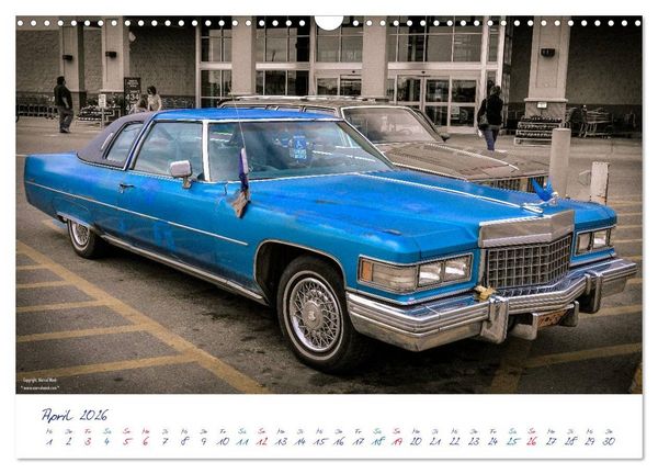 Produktbild: US Cars & Trucks in Alaska (Wandkalender 2026 DIN A3 quer), CALVENDO Monatskalender