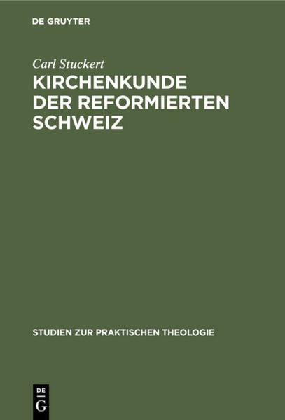 Produktbild: Kirchenkunde der reformierten Schweiz