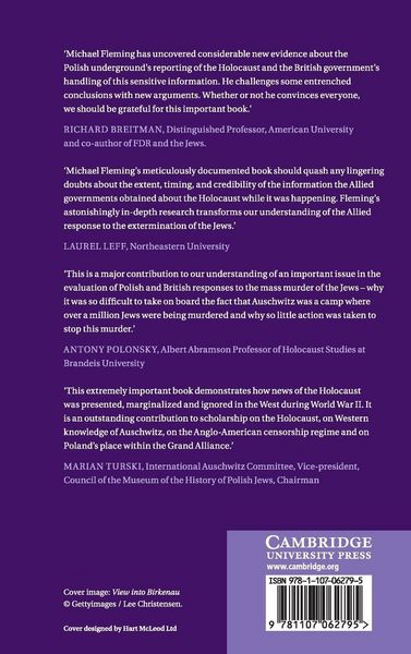 Produktbild: Auschwitz, the Allies and Censorship of the Holocaust