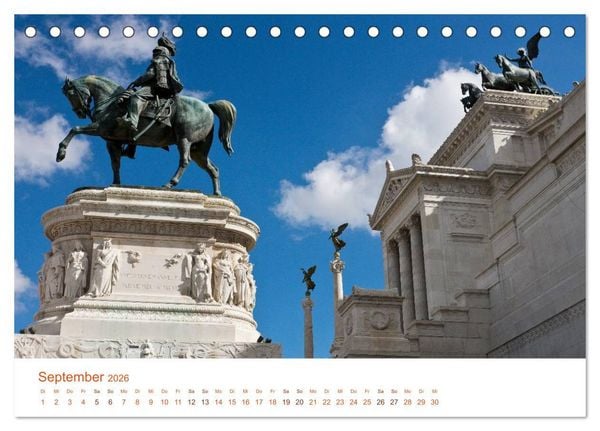 Produktbild: Rom (Tischkalender 2026 DIN A5 quer), CALVENDO Monatskalender