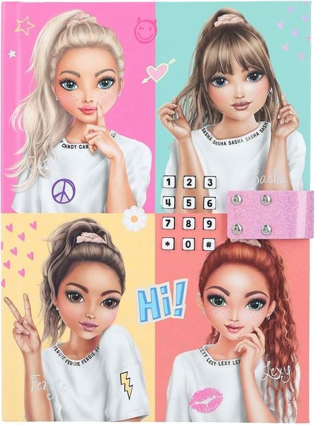 Produktbild: TOPModel Geheimcode Tagebuch mit Sound SNAP SHOTS