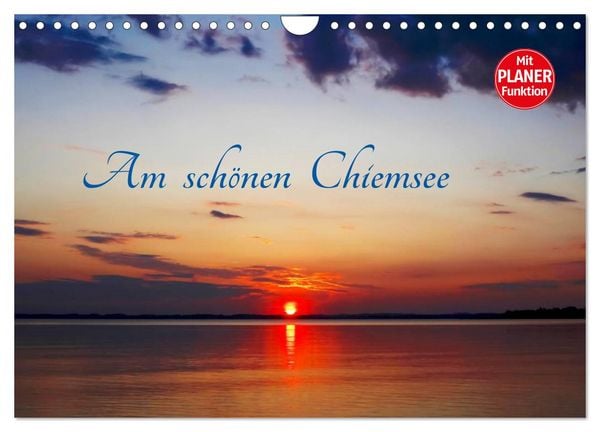 Produktbild: Am sch&ouml;nen Chiemsee (Wandkalender 2026 DIN A4 quer), CALVENDO Monatskalender