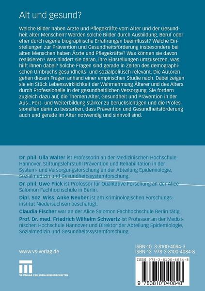 Produktbild: Alt und gesund?