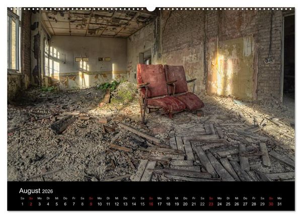 Produktbild: Verlassene Orte im Harz (Wandkalender 2026 DIN A2 quer), CALVENDO Monatskalender