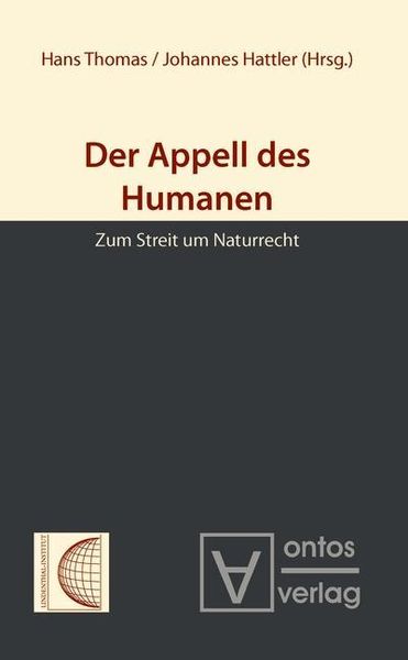 Produktbild: Der Appell des Humanen