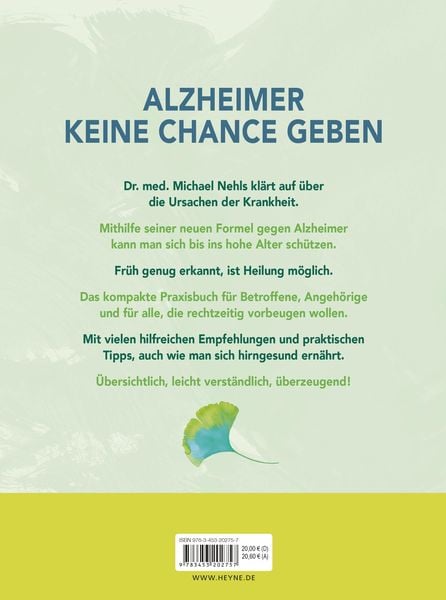 Produktbild: Die Formel gegen Alzheimer