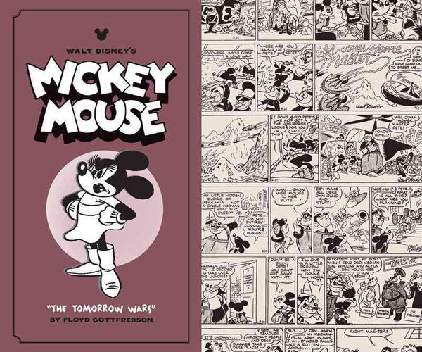 Walt Disney's Mickey Mouse Gift Box Set: March of the Zombies and the Tomorrow Wars, Gebundene Ausgabe von Floyd Gottfredson, Fantagraphics Books,