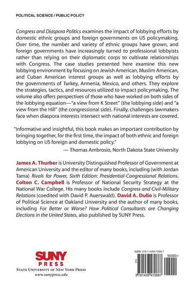 Produktbild: Congress and Diaspora Politics