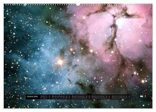 Produktbild: Planetarischer Nebel (Wandkalender 2026 DIN A2 quer), CALVENDO Monatskalender