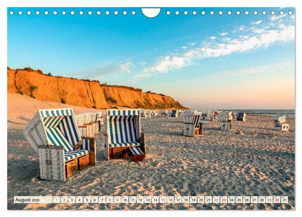 Produktbild: Insel Sylt - Fantastische Momente (Wandkalender 2026 DIN A4 quer), CALVENDO Monatskalender