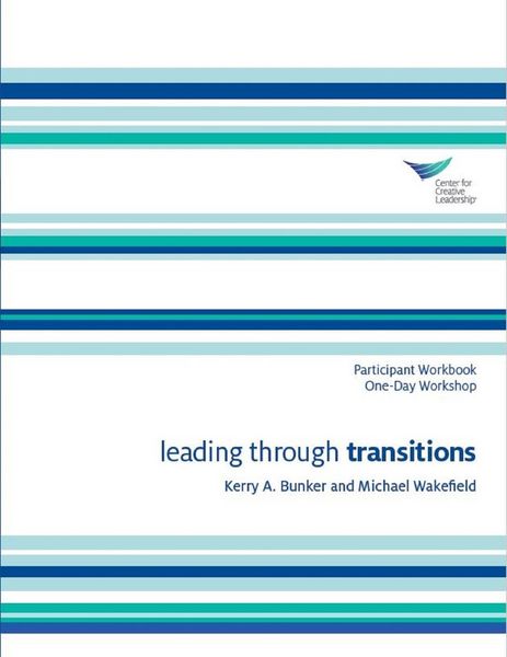 Produktbild: Leading Through Transitions Participant Workbook One-Day Workshop