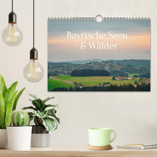 Produktbild: Bayrische Seen und W&auml;lder (Wandkalender 2027 DIN A4 quer), CALVENDO Monatskalender