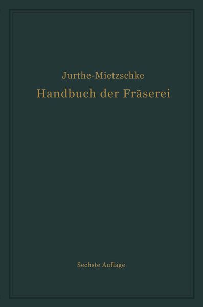Produktbild: Handbuch der Fr&auml;serei