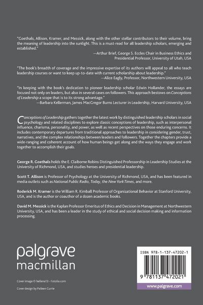 Produktbild: Conceptions of Leadership