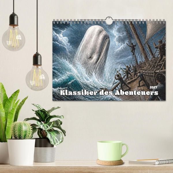 Produktbild: Klassiker des Abenteuers (Wandkalender 2027 DIN A4 quer), CALVENDO Monatskalender