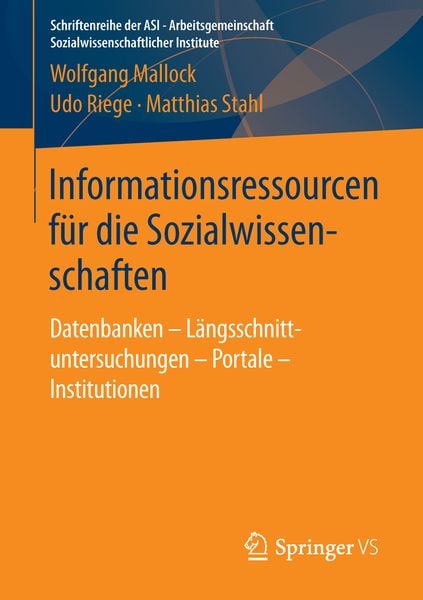 Produktbild: Informationsressourcen f&uuml;r die Sozialwissenschaften