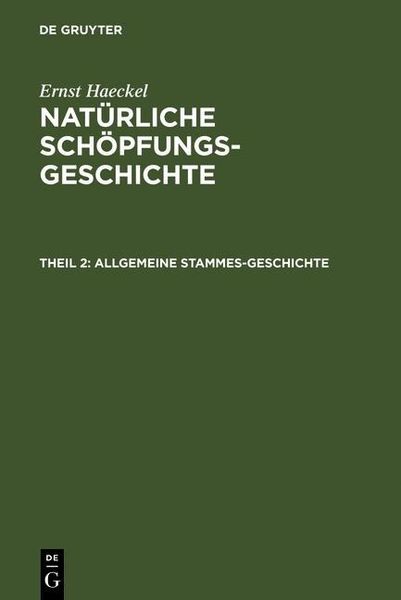 Produktbild: Allgemeine Stammes-Geschichte