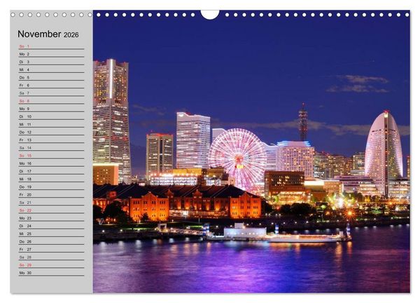 Produktbild: Japan &bull; Impressionen (Wandkalender 2026 DIN A3 quer), CALVENDO Monatskalender