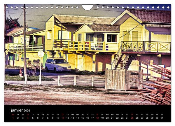 Produktbild: Gruissan-Les-Chalets (Calendrier mural 2026 DIN A4 vertical), CALVENDO calendrier mensuel
