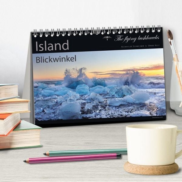 Produktbild: Island Blickwinkel 2027 (Tischkalender 2027 DIN A5 quer), CALVENDO Monatskalender