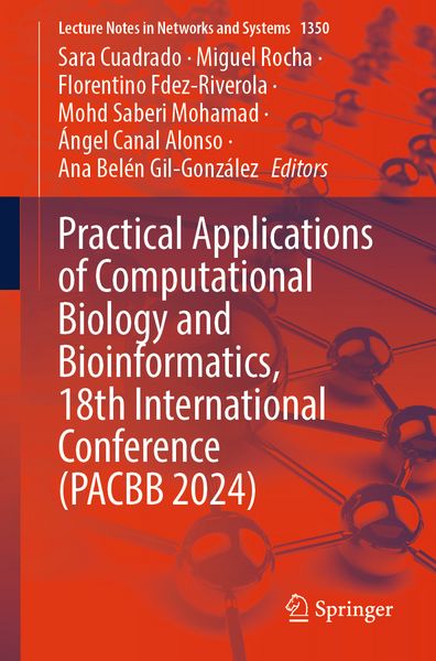 Produktbild: Practical Applications of Computational Biology and Bioinformatics, 18th International Conference (PACBB 2024)