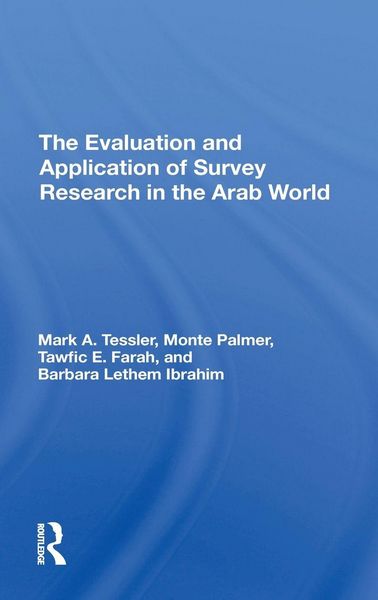 Produktbild: The Evaluation And Application Of Survey Research In The Arab World