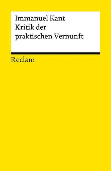 Cover of the book Kritik der praktischen Vernunft