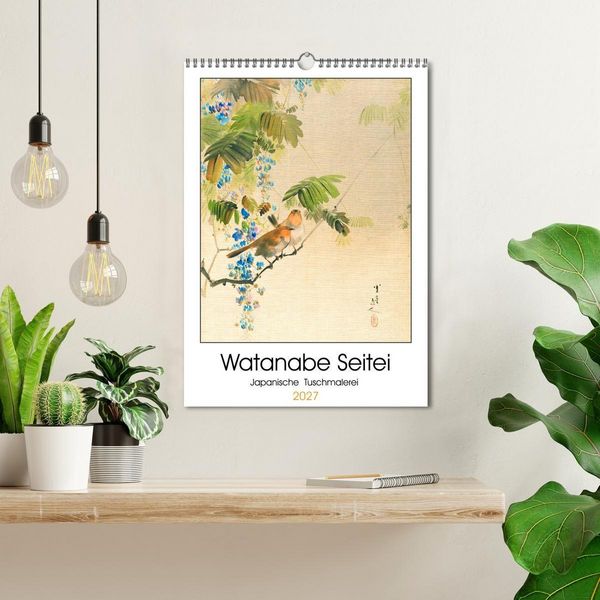 Produktbild: Watanabe Seitei - Japanische Tuschmalerei (Wandkalender 2027 DIN A3 hoch), CALVENDO Monatskalender