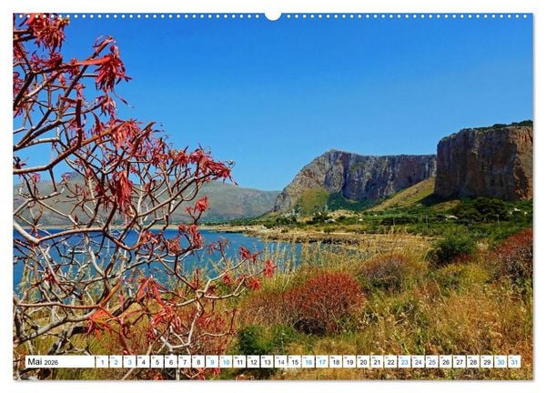 Produktbild: Sizilien - Nordwesten (hochwertiger Premium Wandkalender 2026 DIN A2 quer), Kunstdruck in Hochglanz